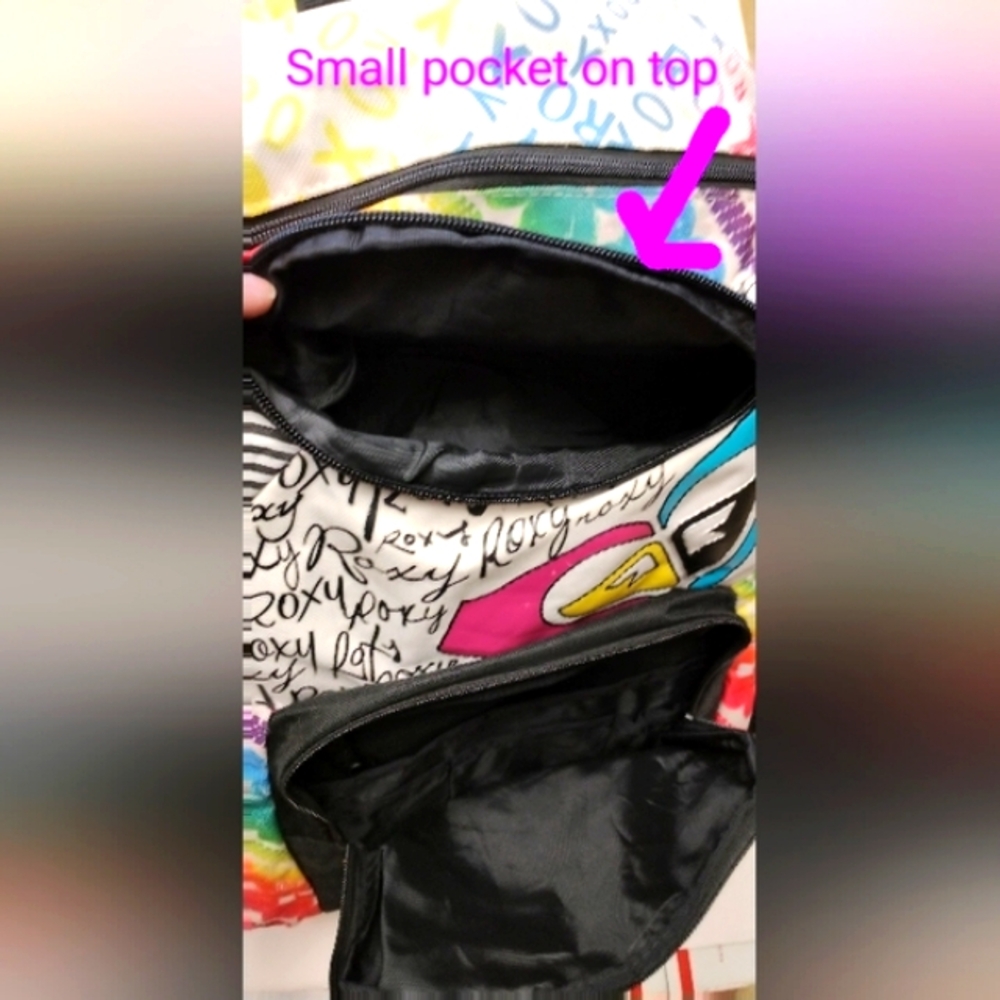 ROXY Multicolor Striped Backpack - Picture 7 of 9